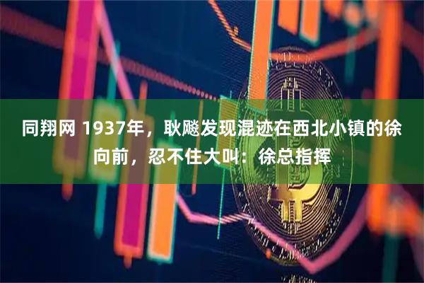 同翔网 1937年,耿飚发现混迹在西北小镇的徐向前,忍不住大叫:徐总指挥