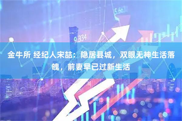 金牛所 经纪人宋喆:隐居县城,双眼无神生活落魄,前妻早已过新生活